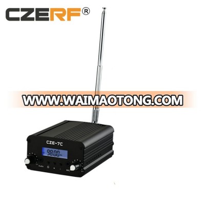 CZE-7C 1w/7w Community broadcast system receive the confirmation wireless fm transmitter