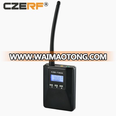 CZE-T200 0.2W Portable wireless radio station Tourist guide equipment fm transmitter